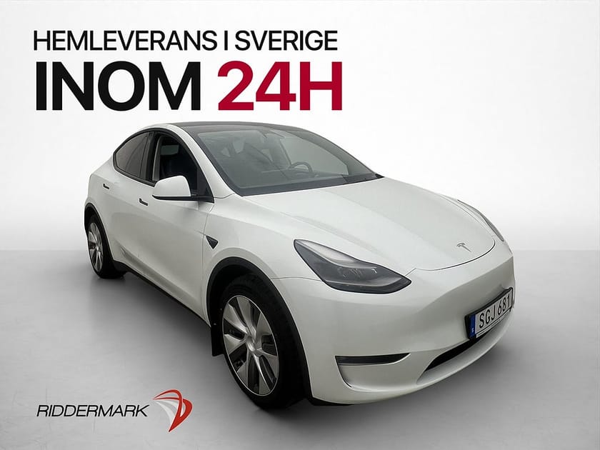 Bild 1 av Tesla Model Y Long Range AWD Dragkrok Svensksåld MOMS