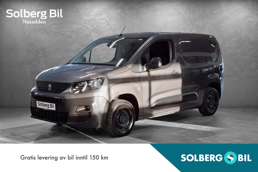 Bilde 3 av Peugeot Partner L1 1,5 HDI/102hk/2x Skyvedør/Park.s/carplay/LAV KM