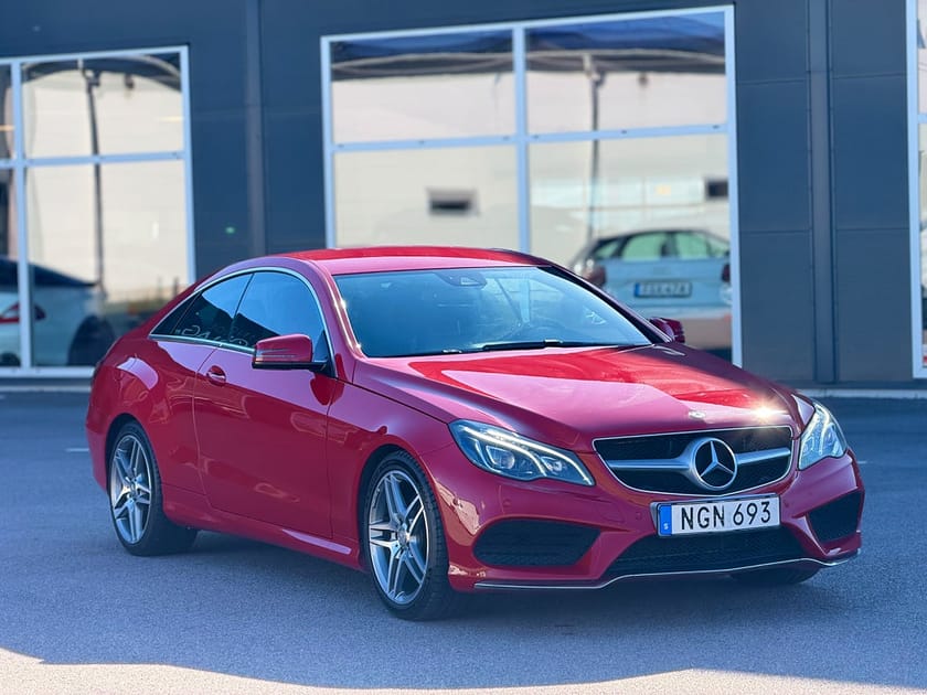 Bild 4 av Mercedes-Benz E 350 Coupé 7G-Tronic AMG B-Kamera Navi H/K Elstolar