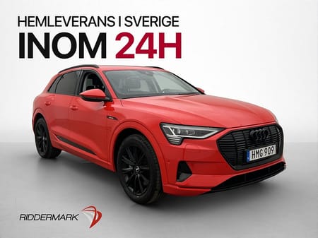Audi e-tron 55 quattro 408hk Pano B&O Dragkrok 360 Elstolar
