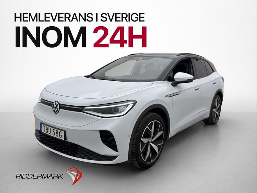 Bild 1 av Volkswagen ID.4 GTX 299hk Värmare Dragkrok Kamera Halvskinn