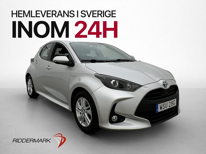 Bild 1 av Toyota Yaris Hybrid Active Kamera Rattvärme Adapt-fart ACC