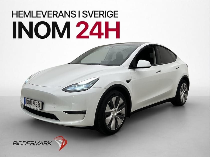 Bild 3 av Tesla Model Y Long Range AWD Drag Pano Skinn Svensksåld MOMS