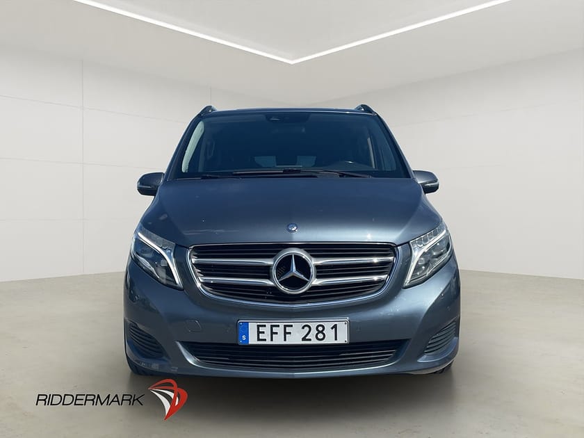 Bild 5 av Mercedes-Benz V 220d 3.1t 220 Lång Värmare Drag B-Kamera Navi 8-Sits