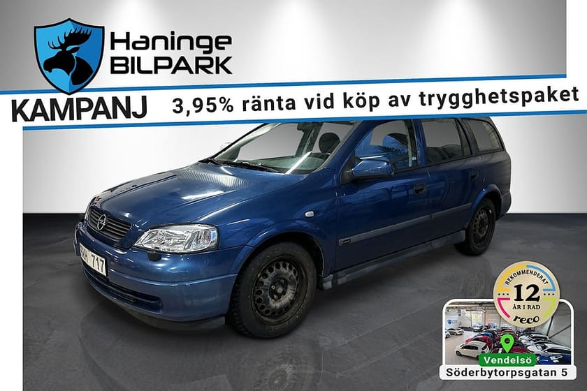 Bild 1 av Opel Astra Caravan 1.6 NYBESIKTIGAD