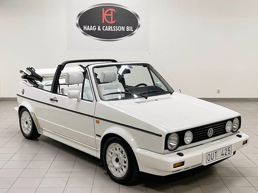 Bild 2 av Volkswagen Golf Cabriolet 1.8 95hk orginalskick