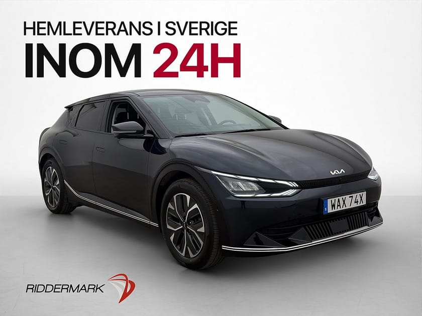 Bild 1 av Kia EV6 77.4 kWh AWD MOMS 360° Skinn Dragkrok CarPlay Navi