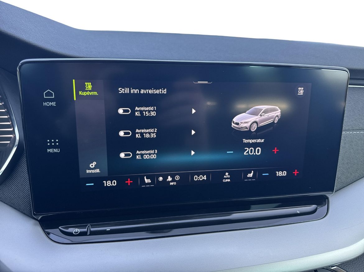 Škoda Octavia Stasjonsvogn 2.0 TDI SCR 4x4 DSG sekvensiell, 7-trinn, 150ps, 2023