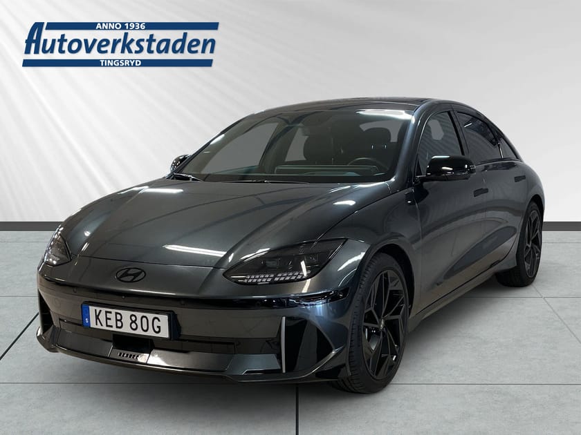 Bild 1 av Hyundai Ioniq 6 First Edition 77,4 kWh AWD Sollucka