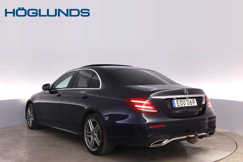 Bild 5 av Mercedes-Benz E 200 4MATIC AMG Navi 360" Pano Burmester Drag V-hjul