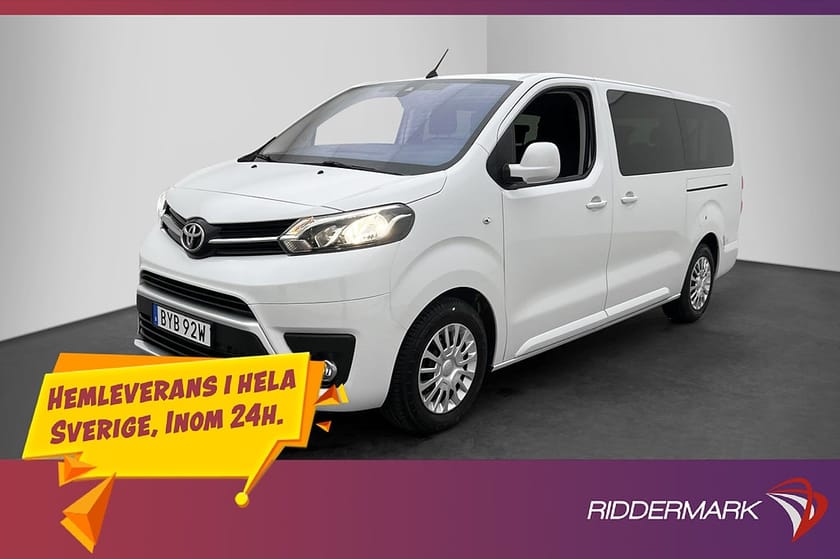 Bild 3 av Toyota Proace Verso Extra Lång 2.0D PDC 9-Sits CARPLAY Moms