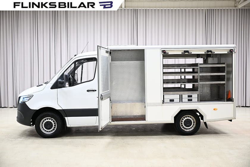 Bild 1 av Mercedes-Benz Sprinter 316 CDI Chassi Servicebil|Påbyggnad|Solceller|Webasto|Moms|SeUtr!