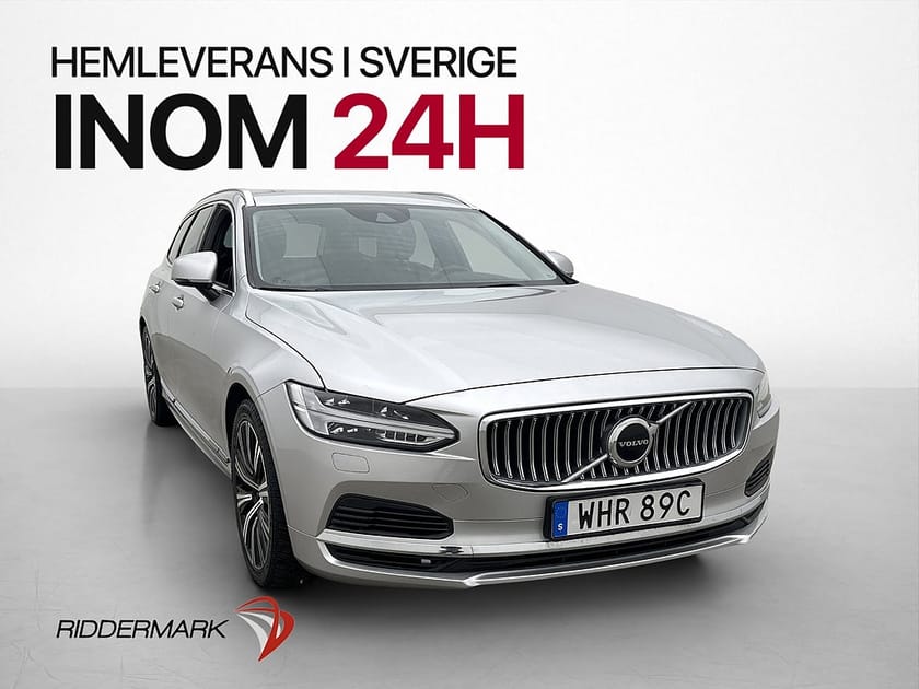 Bild 2 av Volvo V90 Recharge T6 AWD Advanced Skinn Drag Navi CarPlay