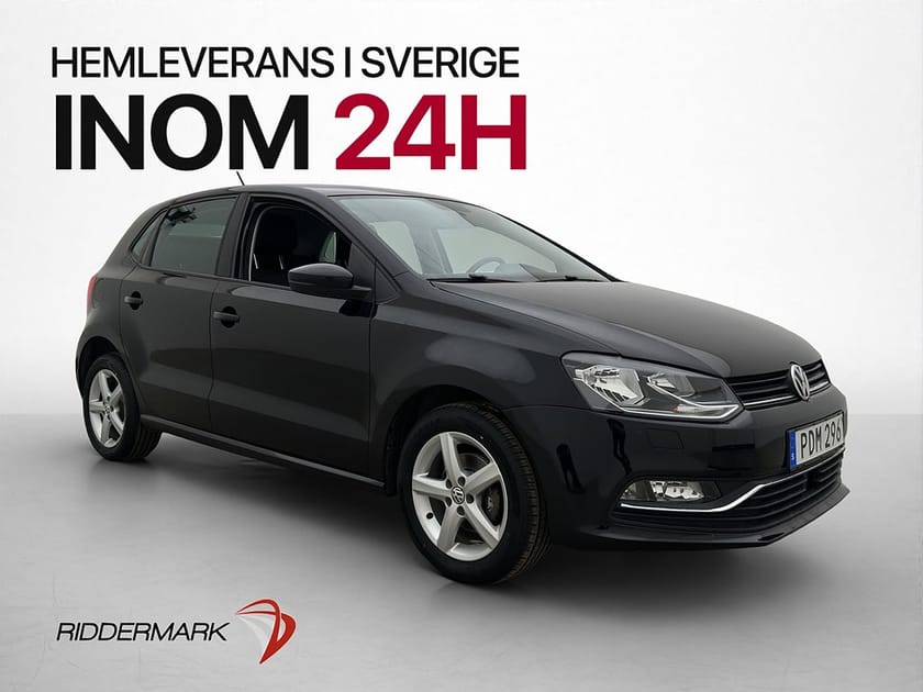 Bild 1 av Volkswagen Polo TSI 90hk 3-Brukare Bluetooth 0.47 l/mil