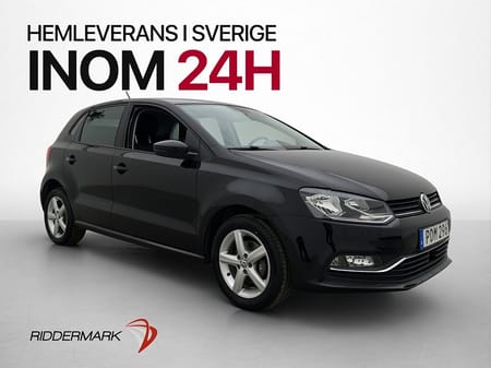 Volkswagen Polo TSI 90hk 3-Brukare Bluetooth 0.47 l/mil
