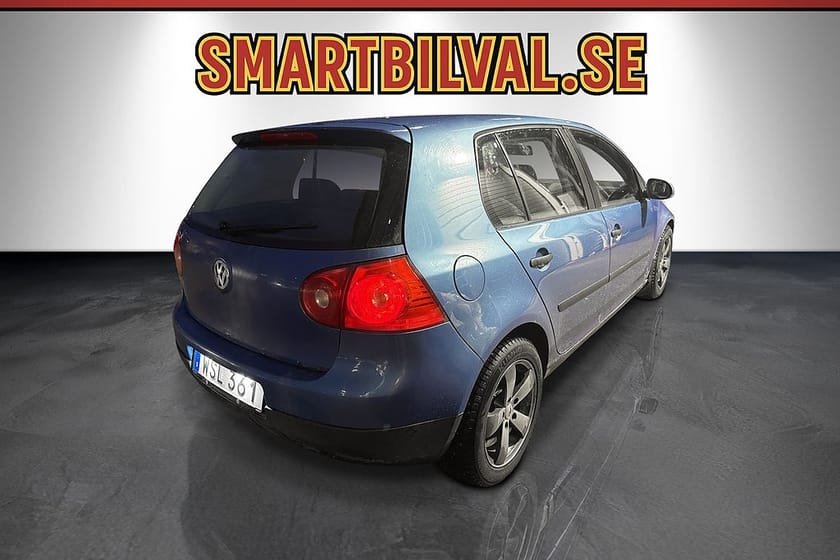 Bild 5 av Volkswagen Golf Avbet 253Kr/Mån 5-dörr 1.6 Trendline Nybes SoV Hjul