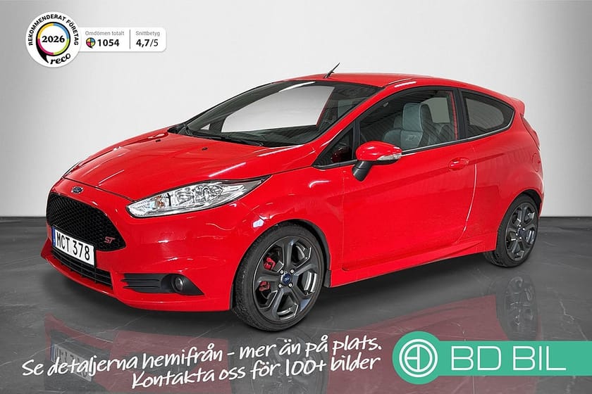 Bild 1 av Ford Fiesta ST 182 HK RECARO STOLAR  KAMREM BYTT