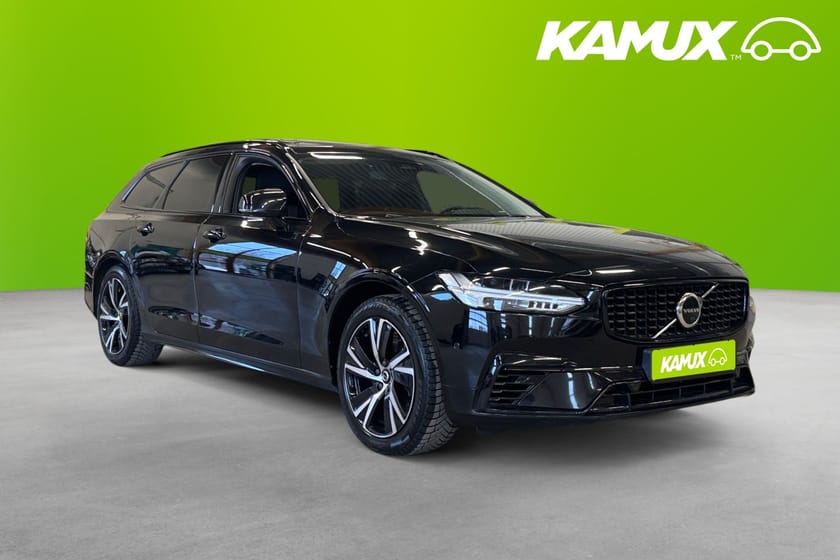 Bild 1 av Volvo V90 T6 II AWD Ultimate Dark 350hk Pano H/K HuD 360° Drag