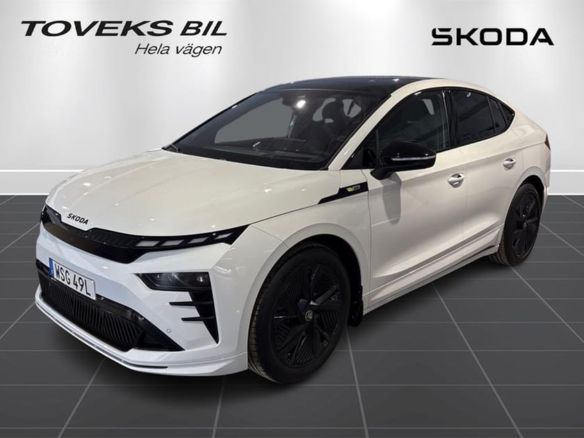Bild 1 av Škoda Enyaq Coupé RS 84 KWH BATTERI ELMOTOR 340 HK 1 VXL