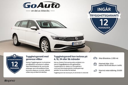 Volkswagen Passat Sportscombi GTE DSG Drag Värmare 218hk Plug-in-hybrid