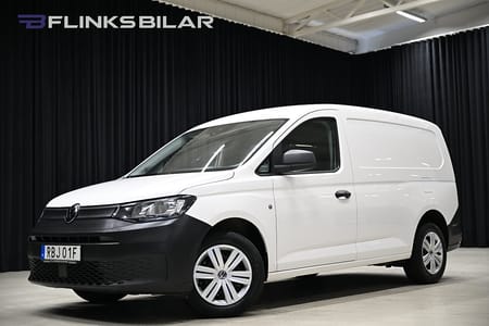 Volkswagen Caddy Cargo Maxi DSG 122HK Drag|Dieselvärmare|PDC|Lågmil|EnÄgare|Moms
