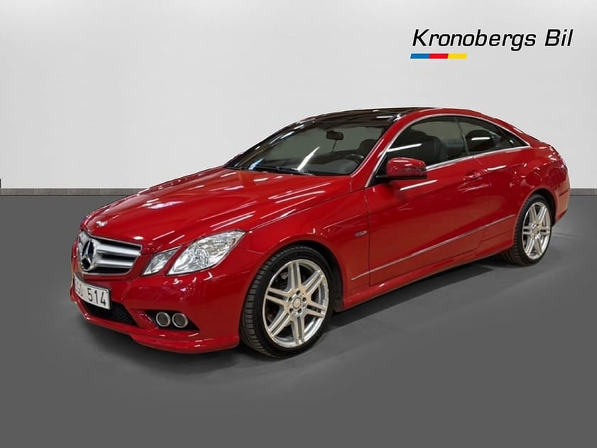 Bild 1 av Mercedes-Benz E 220 CDI Coupé BE 170hk AMG-Paket Panorama Sv-Såld Manuell