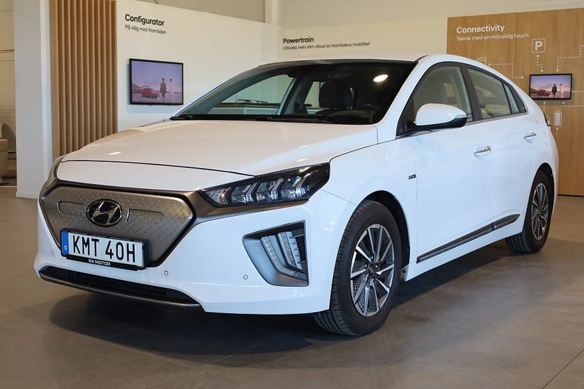 Bild 1 av Hyundai Ioniq Electric 38.3 kWh Premium Plus Elstol Skinn