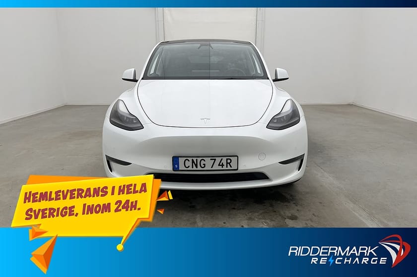 Bild 2 av Tesla Model Y Long Range AWD Autopilot Rattvärme Sv.Såld