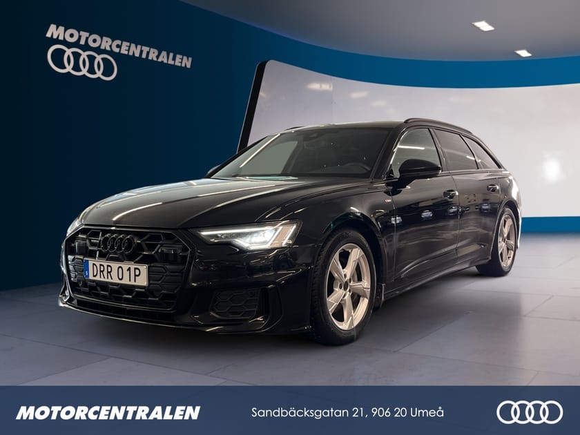 Bild 1 av Audi A6 Avant 40 TDI quattro S LINE 204 HK Svart optik/Drag/Park