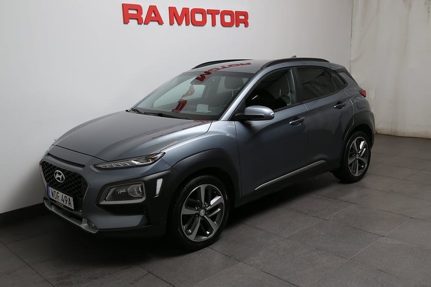 Bild 1 av Hyundai Kona 1,6 T-GDI 177hk Premium AWD Aut HuD KRELL Motorvärmare