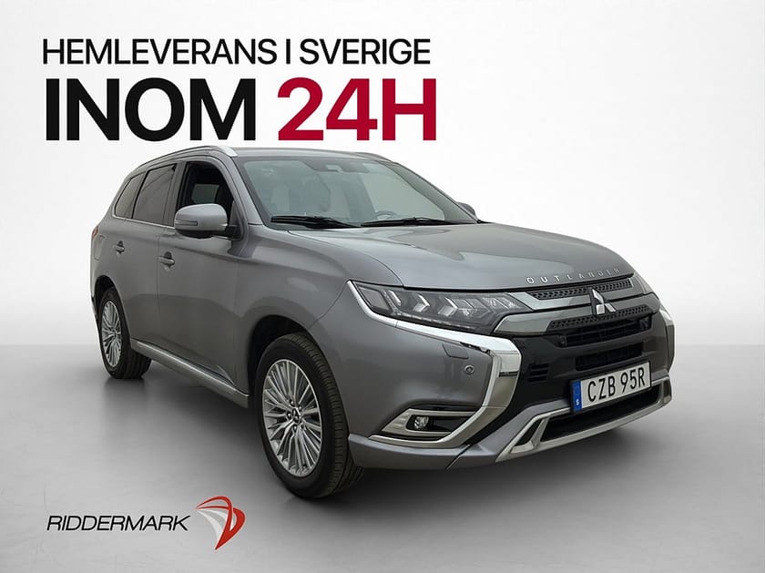 Bild 3 av Mitsubishi Outlander PHEV AWD 224hk Business 360° Skinn Drag