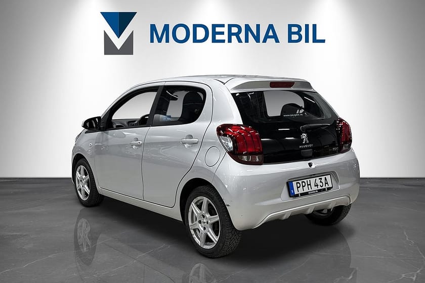 Bild 3 av Peugeot 108 5-dörrar 1.0 VTi Euro 6 Backkamera Bluetooth AC Sv-såld