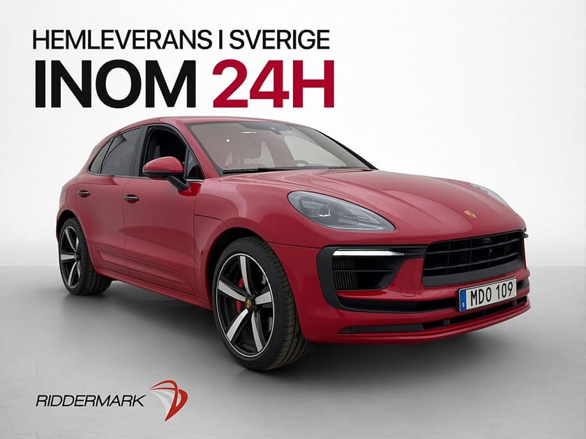 Bild 1 av Porsche Macan S 380hk Chrono Sportavgas Burmester PASM Drag