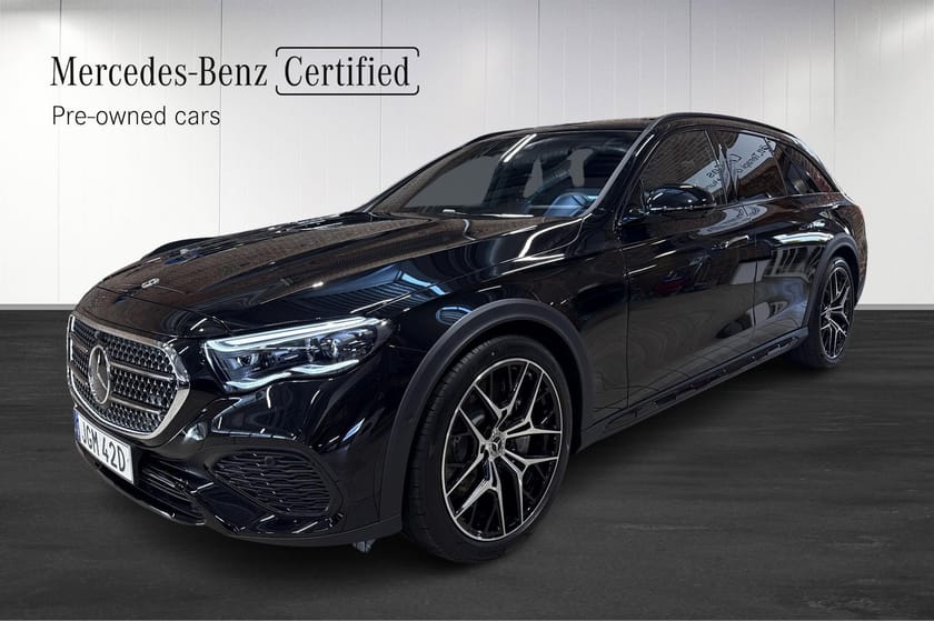 Bild 1 av Mercedes-Benz E 300 d e 4MATIC All-Terrain 300de All Terrain / Panorama / Burmeister / Dragkrok