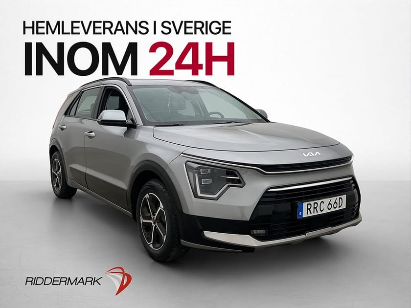 Bild 1 av Kia Niro Hybrid 141hk Action Kamera Navi Halvskinn CarPlay