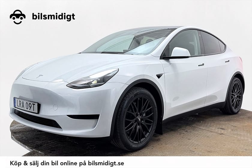 Bild 1 av Tesla Model Y Standard Range RWD Drag AutoPilot Värmepump Pano Premiumljud MOMS 299hk