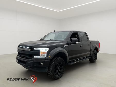 Ford F-150 SuperCrew Lariat Sport V8 4x4 Roush Dragkrok Pano B&O Skinn