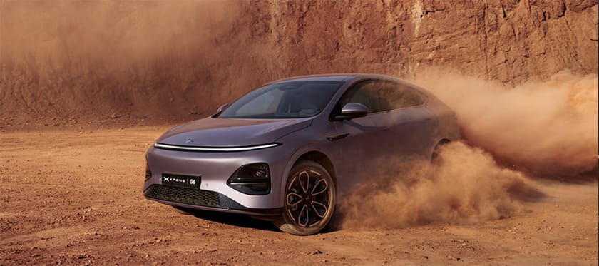 XPENG G6 SUV-Coupé från 3 749 kr/mån bakgrundsbild