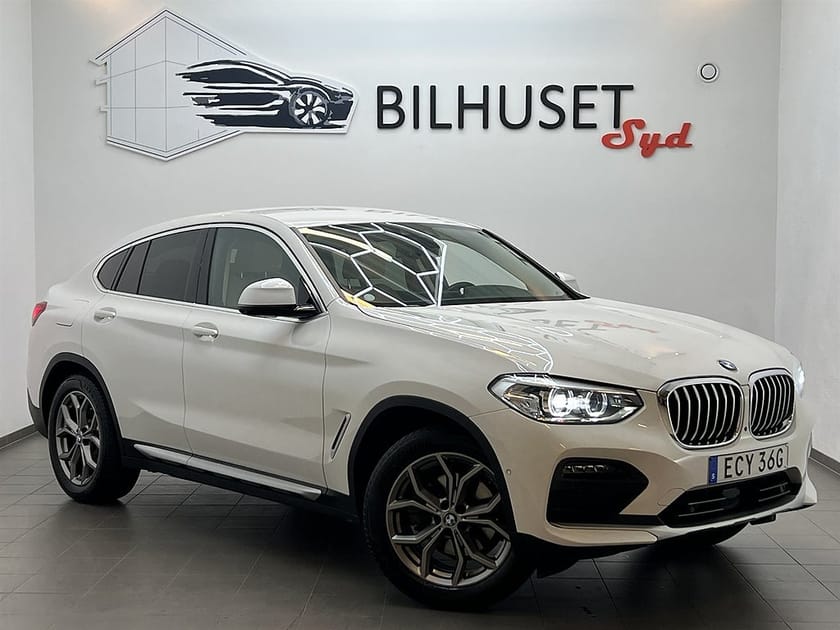 Bild 1 av BMW X4 xDrive20d xDrive 20d 190hk Adaptiv F/Läder/360kamera/Navi/Carplay/Rattvärm