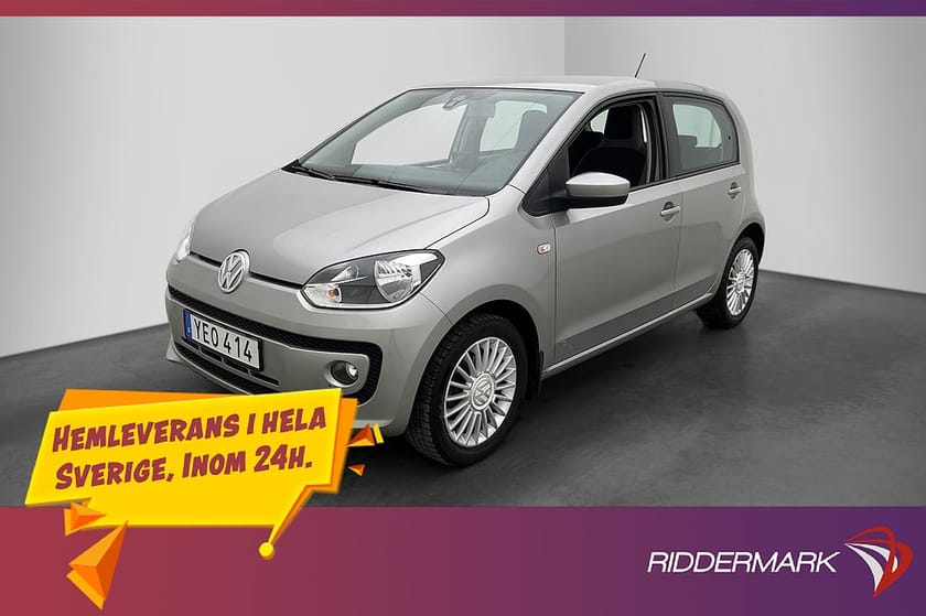 Bild 3 av Volkswagen up! 1.0 MPI 75hk high Navi Sensorer 2 Brukare