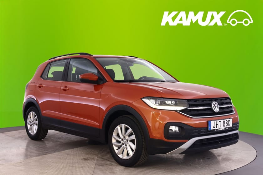 Bild 1 av Volkswagen T-Cross 1.0 TSI 95hk  Pluspkt PDC Komfort M-Värm Keyless BLIS