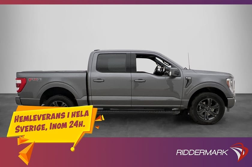 Bild 2 av Ford F-150 SuperCrew Lariat Sport 5.0 406HK Cockpit Drag B&O Pano Moms