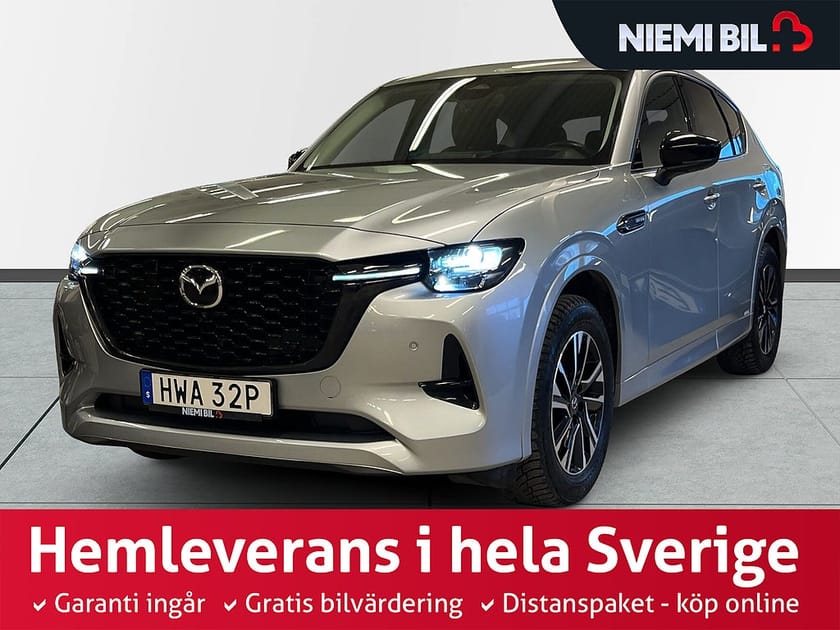 Bild 1 av Mazda CX-60 PHEV HOMURA Drag/360-Kamera/BOSE/SoV-Däck/Elstol/Skinn