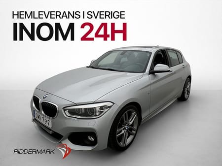 BMW 120d 120 190hk M Sport Taklucka Farthållare 0.45 l/mil