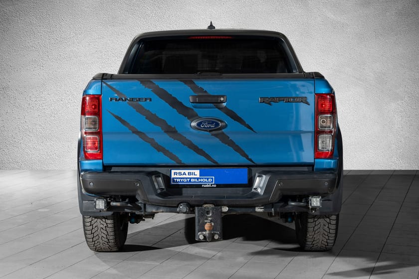 Bilde 4 av Ford Ranger Raptor 213 hk RAPTOR. 1 år garanti/Eberspracher/H feste /LED