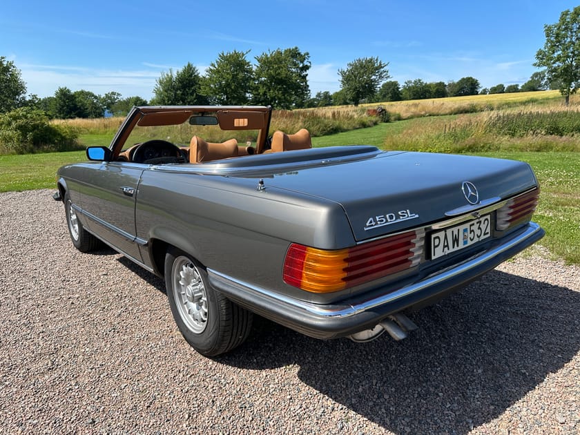Bild 3 av Mercedes-Benz 450 SL V8 Cab Hardtop Magiskt skick Byte