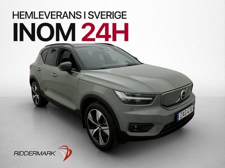 Volvo XC40 P6 Recharge 231hk Plus Kamera Navi Värmepump CarPlay