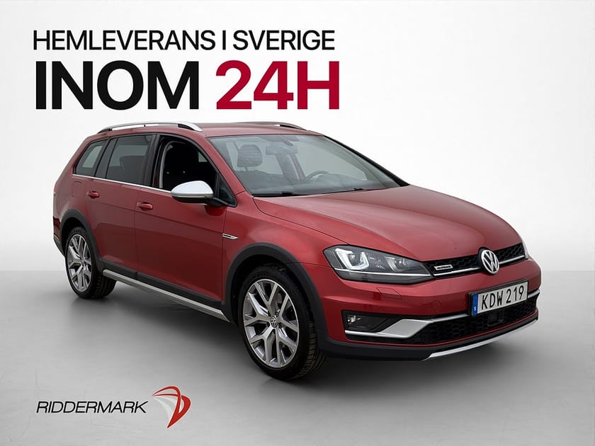 Bild 1 av Volkswagen Golf Alltrack 2.0 TDI 4M Värm Kamera CarPlay Drag
