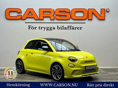 Abarth 500e Scorpionissma Apple Carplay Backkamera JBL