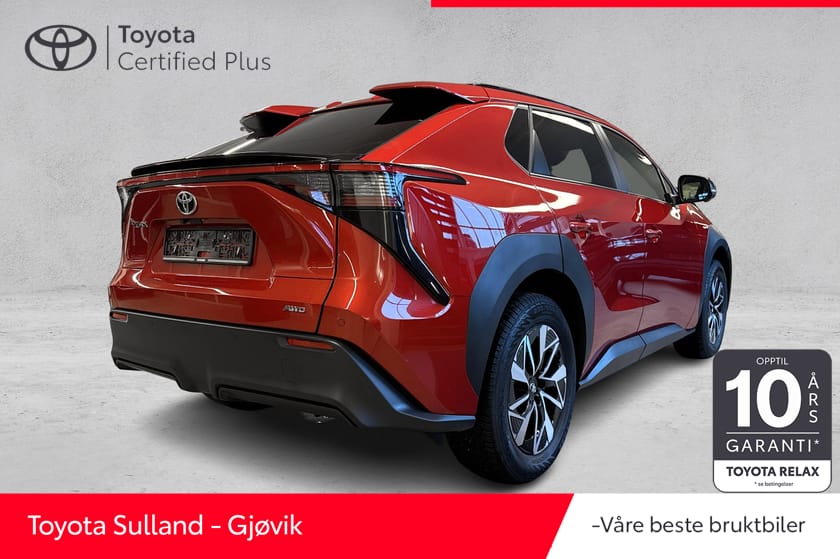 Bilde 5 av Toyota bZ4X AWD Active Tech | Velholdt | Komplett historikk |
